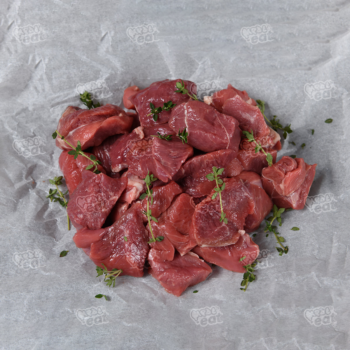 Runderpoulet Blokjes